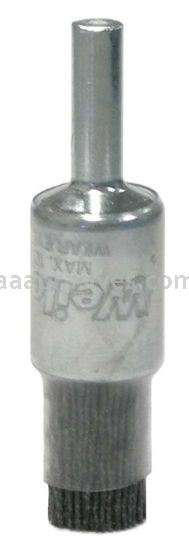 Weiler 86101 Burr-Rx 1/2" Coated-Cup End Brush .043/120 CG Crimped Fill