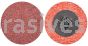 Merit Abrasives 69957399766 1-1/2" 80 Grit Merit Alo Quick Change Discs T1