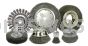 Weiler 01532 - 12" .0118, 2" AH, 1/2" x 1/4" Keyway, High-Density Crimped Wheel - 012382015329