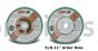 9x1/8x7/8, Cutting Wheel, T-27, Resin Bond, C24R, Masonry