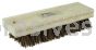 Weiler 72034 7-1/4" Square End Scrub Brush 1" Trim Palmyra Fill