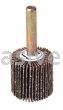 Weiler 30719 1" x 1" x 40 AO Wolverine Coated Abrasive Flap Wheel 1/4" Stem