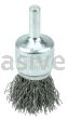 Weiler 36246 Wolverine 3/4" Crimped Wire End Brush .014" Steel Fill 1/4" Stem