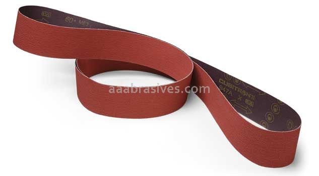 3M&trade; 7100230558 6 x 132 80+ Grit X-wt 947A Cubitron&trade; II Cloth Belt