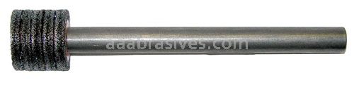 Weiler 31013 - 4" .040/80 Nylon Abrasive Filament, 3/8" Stem, Bore-Rx Brush - 012382310134