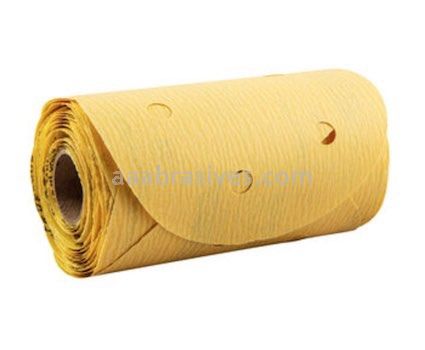 Norton Abrasives 66254477328 5" P220 Grit C-wt Gold Reserve A296 Vac Paper PSA Disc Rolls