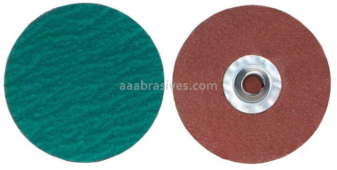 1" 36 Grit Merit Zirc Plus QC-T2 R801 PowerLock Quick Change Discs