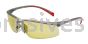 3M™ 7000127539 Privo™ Protective Eyewear 12267-00000-20 Amber Anti-Fog Lens Silver Frame