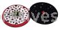 3M™ 7100022038 6 x 3/8 x 5/8 CH x 5-16/24 53 - Holes Hookit™ External Red Foam Clean Sanding Low Profile Disc Pad 861 Plus 20465