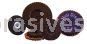 2" #80 Zirc T-S Turn-On T-27 Flat Mini Flap Disc