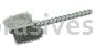 Weiler 21056 3/4" Power Tube Brush .005" Stainless Steel Wire Fill 5/8" Brush Length