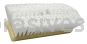 Weiler 44699 10" Bi-Level Scrub Brush Flagged White Polystyrene Fill