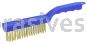 Weiler 73218 Hand Wire Scratch Brush .012 Brass Wire Fill Plastic Handle