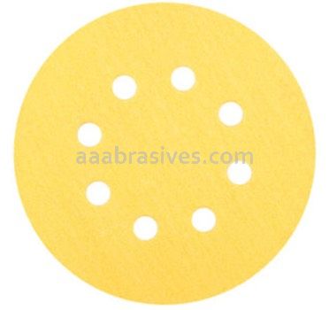 Norton 5" P80 Grit A296 Gold Reserve Paper H&L Vac Disc