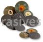 Standard Abrasives Quick Change TS Zirconia Resin Fiber Disc 531094 4-1/2" 60 Grit
