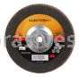 3M™ 7010327063 7 x 5/8-11 80+ Grit 967A T27 Giant Cubitron™ II Flap Disc