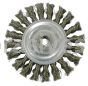 Weiler 36017 - 4" .014, M14 x 2.0 A.H., Retail Pack, Vortec Pro Knot Wire Wheel, Standard Twist - 012382360177