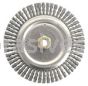 Weiler 79800 - DUALLY 7" Root Pass Brush, .020 Steel Wire, 5/8"-11 Double-Hex Nut - 012382798000