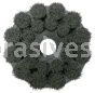 Weiler 86116 Burr-Rx 6" Shell-Mill Holder Disc Brush .043/120 CG Crimped Fill