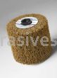3M™ 7000121170 4-1/2 x 4 x 5/8-11 7 A/O Coarse Scotch-Brite™ Match and Finish High Strength Flap Brush