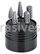 Dynabrade 94020 5 Piece INOX Stainless Steel Burr Kit