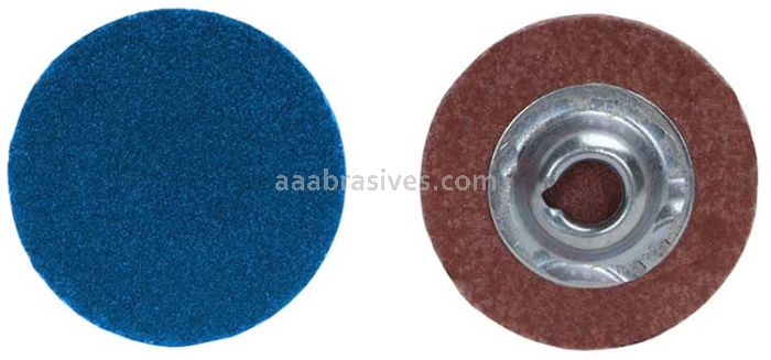 2 60 Merit Zenith Zirconia Fiber QC-T2 F826 PowerLock Quick Change Discs