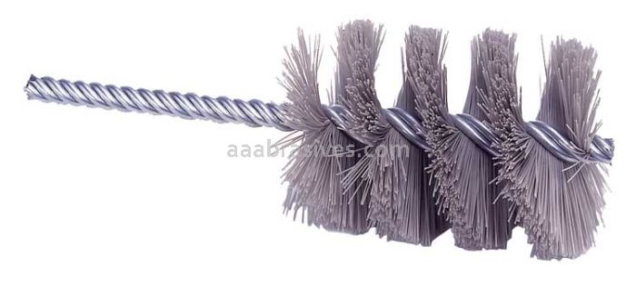 Weiler 21312 1-3/4" Nylox Power Tube Brush .035/180 SC Fill 2-1/2" Brush Length