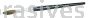 Weiler 41013 5/16" Lacquering Brush Camel Hair 1-3/16" Trim Length Round Handle