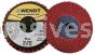 Wendt Abrasives 230488 Ceramic 2" Mini Flap Disc Type R SX40