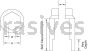 CS Unitec™ EX1830-080UB 1 3/16" Socket 1/2" Dr Deep Impact Copper Beryllium 6 Point Sockets