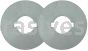 Weiler 03936 Nylox Steel Flanges 5-5/8" O.D. x 2" Arbor Hole