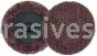 Weiler 51531 2" Non-Woven Surface Conditioning Disc Plastic Button Style AO - Medium