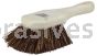 Weiler 79101 8" Utility Scrub Brush Palmyra Fill Short Handle Foam Block