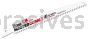 Morse Master Cobalt® Wood Reciprocating Saw Blade 6x3/4x.035 6 TPI | 25 Blades/Pkg