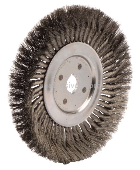 Weiler 08199 - 12" .0118, 1-1/4" A.H. , Standard Twist Wire Wheel - 012382081997