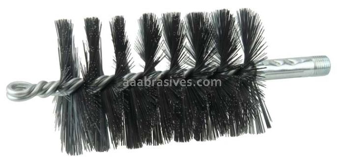 Weiler 44135 3" Single Spiral Flue Brush .012 Steel Fill