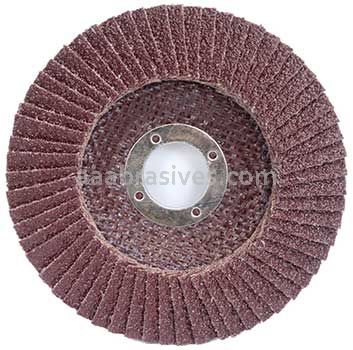 4 x 5/8 40 Merit Type 29 Fiberglass Plate Alo Powerflex Flap Discs