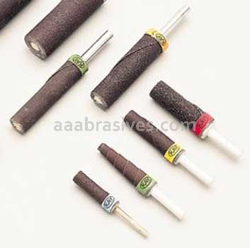Standard Abrasives  A/O R6 Taper Precision Cartridge Roll 726059 3/8" x 1-3/4" x 1/4" 80  Grit (Made to Order)