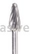 SF-14NF 3/4x1-1/4x1/4"sk Round Tree Radius End Carbide Burr For Aluminum
