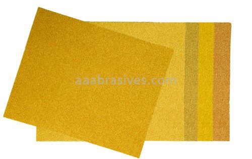 Sandpaper 9x11 Gold Premium Aluminum Oxide No Load 240 Grit