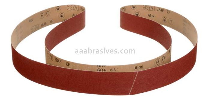 3M™ 7100128751 1/2 x 24 80+ Grit 384F Cloth Belt