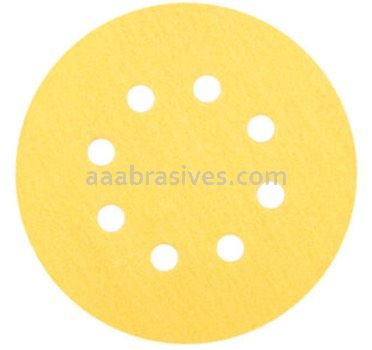 Norton 5" P80 Grit A296 Gold Reserve Paper H&L Vac Disc