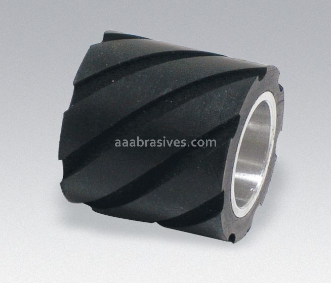 Dynabrade 15359 Contact Wheel Ass"y, 1" Dia. x 1" W x 5/8" I.D., Flat Face