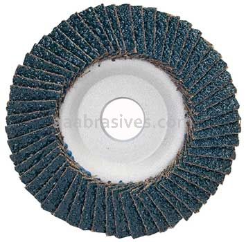 7 x 7/8 36 Grit Merit Type 29 Zirc Powerflex Flap Discs