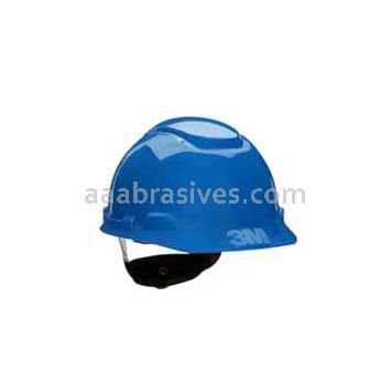 3M&trade; 7000002420 H-703V Hard Hat Vented Blue 4-Point Ratchet Suspension