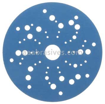 3M™ 7100091242 5” #800 Grit Hookit™ Blue Abrasive Disc Multi-hole