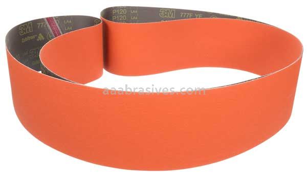 3M™ 7010536222 1-1/2 x 71-1/2 36 Grit YF-wt 777F Cloth Belt
