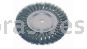 Osborn 4" KNOT WIRE WHEEL (5/16" X .0095 X 1/2" AH)#26021