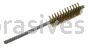 Osborn 3/4” Dia Brass Tube Brush 2” Brush Part X 5” OAL X .006 Brass #51153