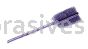 Osborn 1/2” Side Action ATB Tube Brush 120 SC .028 X W-1/2” Stem Dia #35501